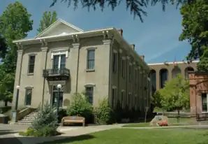 Ehemaliges Lake County Courthouse in Lakeport, gelistet im NRHP Nr. 70000134