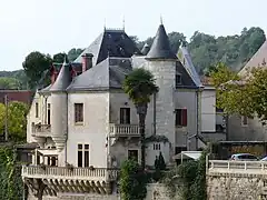 Schloss Lalinde, Teil der Bastide.