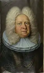 Jacob Sigmund Pfintzing von Henfenfeld, Pfleger der Landauerschen Zwölfbrüder-Stiftung 1725