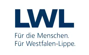 Logo "LWL" mit Claim "Für die Menschen. Für Westfalen-Lippe."