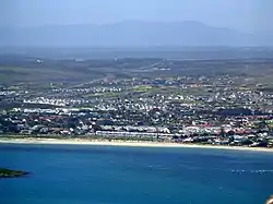 Blick auf Langebaan aus Richtung Postberg