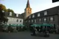 Marktplatz im Zentrum von Lank