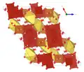 mit Blickrichtung parallel zur b-Achse