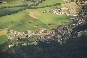 Lavant, Blick von der Laserzwand