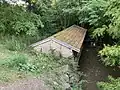 Ehemaliges Waschhaus (lavoir) an der Mâtre