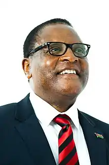 Staatspräsident Malawis Lazarus Chakwera