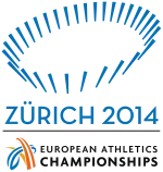 Logo der 22. Leichtathletik-Europameisterschaften