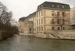 Das Leineschloss in Hannover, ab 1637 errichtet