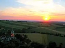 Oberleis vom Aussichtsturm aus