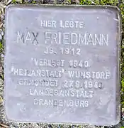 Max Friedmann (1912–1940)