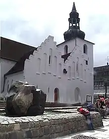 Die Kirche im Stadtzentrum von Lemvig