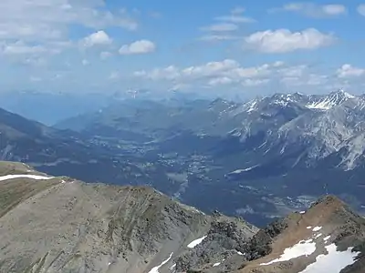 Blick nach Lenzerheide.