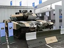 Leopard 2 PSO auf der Eurosatory 2006