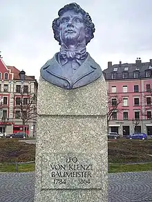 Denkmal für Leo von Klenze in München