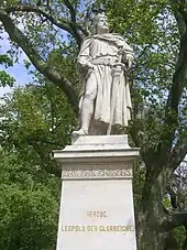 Denkmal am Rathausplatz in Wien