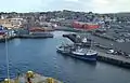 Der Hafen und die Stadt Lerwick