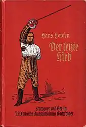 Die Mensur in der Literatur: Hans Hopfen, Der letzte Hieb, 5. Auflage 1907