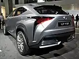 Studie Lexus LF-NX Heckansicht