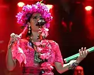 Die mexikanischstämmige Lila Downs machte Trumps Mauerbaupläne zum Thema des Titels The Demagogue.