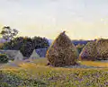 Haystacks, Giverny, 1896