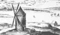 Lindener Turm (Merian-Stich von 1654)