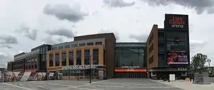 Die Little Caesars Arena im Juli 2018