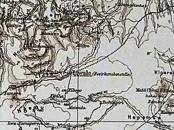 Liwale – Deutscher Kolonialatlas, 1910.