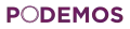 Logo der spanischen Podemos Bewegung