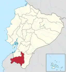 Lage in Ecuador