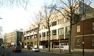 Das Gebäude in der Londoner King Street (1992)