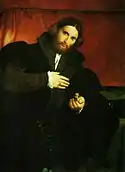 Lorenzo Lotto: Mann mit Löwentatze