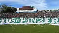 Die Fans der Santiago Wanderers, genannt Los Panzers