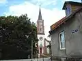 Evangelisch-lutherische Kirche, erbaut 1869–1872