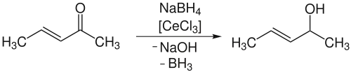 Luche-Reduktion eines α,β-ungesättigten Ketons