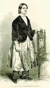 Frauen­rechtlerin Lucy Stone 1853