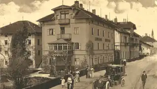 Nördliche Gebäude um 1910