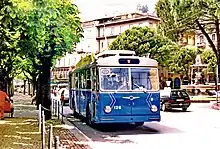 Ehemaliger Trolleybus 126 im Jahr 1994