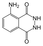 3-Aminophthalsäurehydrazid (Luminol), eine 1,4-Dicarbonylverbindung