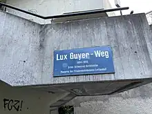 Lux Guyer-Weg in Zürich