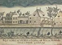 Die Mühle Lützschena 1793