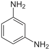 Struktur von M-Phenylendiamin