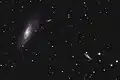 M106, NGC 4248 und NGC 4217