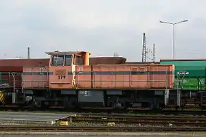 MaK G 1204 BB als 679 der RAG Bahn und Häfen in Moers