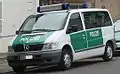 Streifenwagen Mercedes-Benz Vito