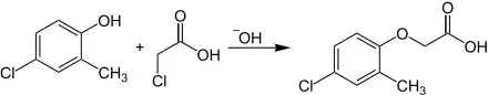 Synthese von MCPA