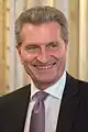 Günther Oettinger2010 bis 2019Vizepräsident der Europäischen Kommission (EU)(nur 2014)