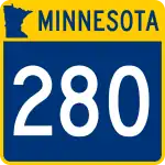 Straßenschild der Minnesota State Route 280