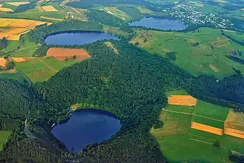 Gemündener-, Weinfelder-, Schalkenmehrener Maar