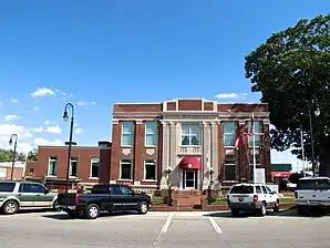 Das Macon County Courthouse in Lafayette