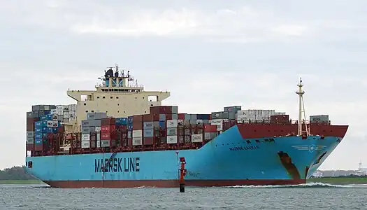 Containerschiff von Maersk